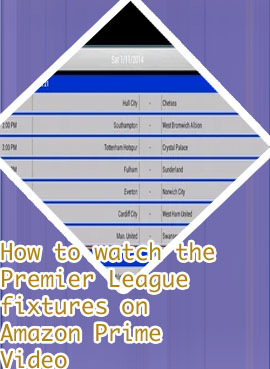 Amazon football fixtures