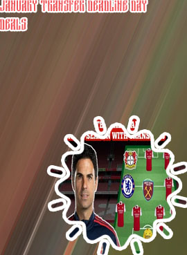 Epl completed transfers