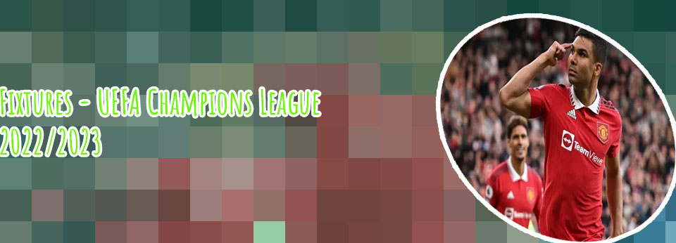 Next champions league fixtures